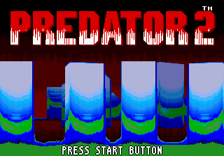 Predator 2 Title Screen